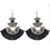 E-4427 4 Colors Bohemian Rhinestone Thread Tassel Drop Earrings for Women Wedding Party Accessories