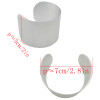 B-0872 Fashion Silver Aluminium Solid Bangle Bracelet For Women's Engagement Gift