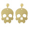 E-4440 Fashion Punk Gold Plated Alloy Animal Skull 6 Styles