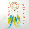 N-6969 Colorful New Fashion Dreamcatcher Gift Handmade Dream Catcher Net With Resin Bead Feathers Pendant  Wall Hanging Decoration Ornament