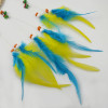 N-6969 Colorful New Fashion Dreamcatcher Gift Handmade Dream Catcher Net With Resin Bead Feathers Pendant  Wall Hanging Decoration Ornament