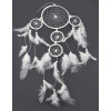 N-6970 New Fashion White Spider web Shape  feather Bead pendant decoration Jewelry