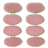 E-4446 6 Colors Bohemian Rhinestone Cotton Statement Earrings for Women Party Jewelry Accessories