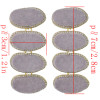 E-4446 6 Colors Bohemian Rhinestone Cotton Statement Earrings for Women Party Jewelry Accessories