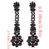 E-4460 3 Colors Resin Beads Statement Earrings for Women Ladies Wedding Party Fashion Jewelry