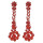 E-4460 3 Colors Resin Beads Statement Earrings for Women Ladies Wedding Party Fashion Jewelry