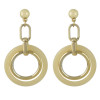 E-4461 4 Colors Women fashion  Acrylic Big Circle Long Drop Dangle Earrings Jewelry