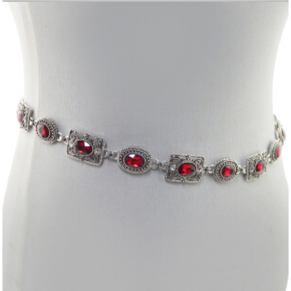 N-6983 3 Colors Women Silver Metal Crystal Belly Chains Summer Beach Sexy  Body Jewelry