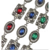 N-6983 3 Colors Women Silver Metal Crystal Belly Chains Summer Beach Sexy  Body Jewelry