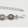 N-6982 New Fashion Silver Plated Alloy Crystal Flower Waist chain Jewelry