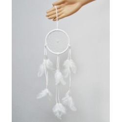 N-6986 New Fashion Dreamcatcher Gift Handmade Dream Catcher Net With Clear Beads Feathers Pendant Wall Hanging Decoration Ornament