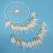 N-6988 New Fashion Hollow out cloth flower Feather beads pendant accessories Jewelry
