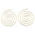 E-4476 Fashion Trendy Thread Round Earrings For Women