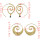 E-4481 Fashion Bohemian Geometric Wire Hoop Earrings for Women Party Fashion Accessories