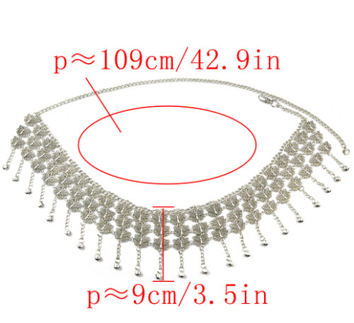 N-6992 Sexy Silver Metal Butterfly Shape Belly Chains for Women Summer Beach Party Body Jewelry