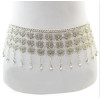 N-6992 Sexy Silver Metal Butterfly Shape Belly Chains for Women Summer Beach Party Body Jewelry