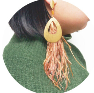 E-4493 New Fashion Gold Metal Thread Long Tassel Drop Earrings for Women Bohemian Party Fashion Jewelry