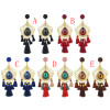 E-4497 5 Colors Bohemian Gold Alloy Big Crystal Fringe Tassel Long Drop Earrings for Women Party Jewelry