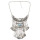 N-7003 Bohemia Silver Plated Alloy Carving Metal Resin Coin Turquoise Drop Choker Necklace Jewelry