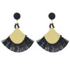 E-4506 Fashion Statement Drop Dangle Earring Acrylic Tassel Thread Long Earrings for Women Bridal Jewelry