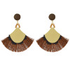 E-4506 Fashion Statement Drop Dangle Earring Acrylic Tassel Thread Long Earrings for Women Bridal Jewelry