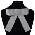 N-7010 5 Colors Fashion Tie Cloth Rhinestone Tie Women Accessories