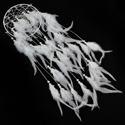 N-7011 Dream Catchers Handmade Beaded Feathers Pendant Home Wall Hanging Decor