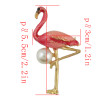 P-0398 3 Color Bird Enamel Brooches Women Metal Animal Brooch Pins Dress Jacket Pin Fashion Accessories
