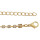 N-7018 Trendy Gold-Plated Rhinestone Women Chain Necklace Body Jewelry For Party