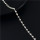 N-7018 Trendy Gold-Plated Rhinestone Women Chain Necklace Body Jewelry For Party