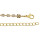 N-7015 Sexy Bikini Bralette Chain Harness Necklace Crossover Body Bra Chain for Women