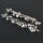 E-4525 Korean Style Silver Metal Personality Earrings Stars Shaped Sheet Tassel Pendant Drop Dangle Earring
