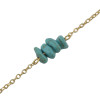 N-7028 Bohemian Multilayer Necklace Turquoise Pendant Necklace for Women