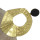 E-4540 3 Colors Bohemian  Women Multilayer Thread Tassel Gold Irregularity Round Elegant Earrings