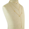 N-7031 New Fashion 2 Colors Gold Silver star crescent Pendant Chain Necklace Jewelry