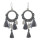 E-4541 Bohemian Handmade Drop Dangle Earrings Big Long Pendant Tassels Statement Earring