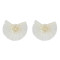 E-4545 Bohemian Tassels Pearl Flower Stud Earring Wedding Engagement Ear Jewelry