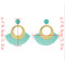 E-4547 6 Colors Bohemian Cotton Tassel Drop Earrings for Women Party Anniversary Gift
