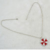 N-5328 European style silver Metal alloy triangle pendant necklace for women