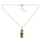N-5771  European style Gold Metal alloy Left pendant necklace for women