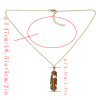 N-5771  European style Gold Metal alloy Left pendant necklace for women