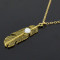 N-5771  European style Gold Metal alloy Left pendant necklace for women