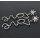 E-4548 Unique Gold Silver Alloy Geometric Shape Long Drop Earrings for Women Bohemian Party Anniversary Jewelry