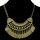 N-5273 Bohemia Vintage Tassels Coin Gold Plated Alloy Necklace Pendant For Women Jewelry