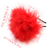 F-0482 Children Handmade Woolen Plush  Feather Cute Hairband Headband Hair Jewelry