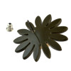 E-4560 4 Colors Trendy Acrylic Flower Shaped Stud Earrings for Women Bridal Party Jewelry Gift