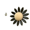 E-4560 4 Colors Trendy Acrylic Flower Shaped Stud Earrings for Women Bridal Party Jewelry Gift
