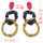 E-4572 Fashion Acrylic Wooden Long Drop Earrings for Women Bohemian Party Jewelry Gift