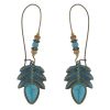 E-4584 Bohemian Retro Drop Dangle Earrings Beaded Turquoise Earring for Women 3 Styles
