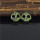 E-4585 Retro Bronze Skull Drop Dangle Earrings Party Jewelry